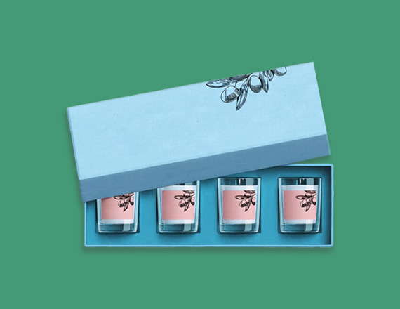 Candle Boxes with Inserts