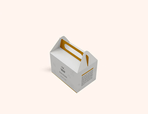White Gable Boxes