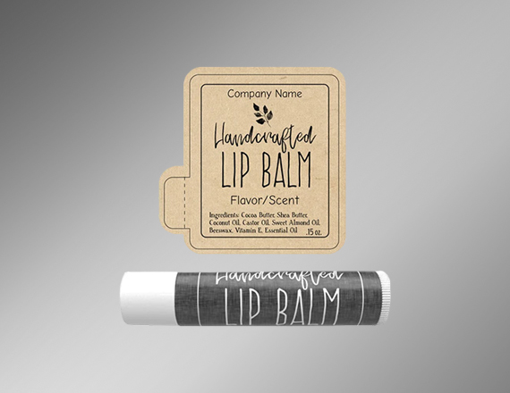 Chapstick Labels - Eco Custom Packaging - Free Shipping - Bulk Quantity