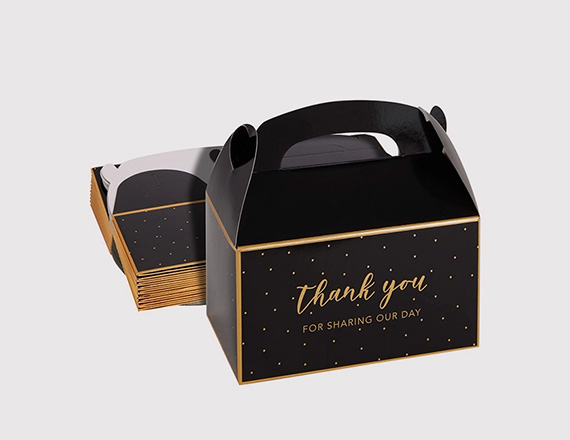 Black Gable Boxes